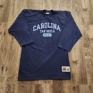Carolina Tar Heels 3/4 Sleeve Shirt